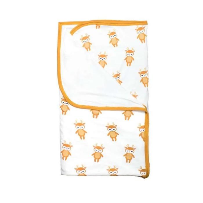 Gambar Hikarusa Hikaru Selimut Bayi Anak Blanket Bamboo Tencel Double Layer - Deer dari thekiss undefined Tokopedia