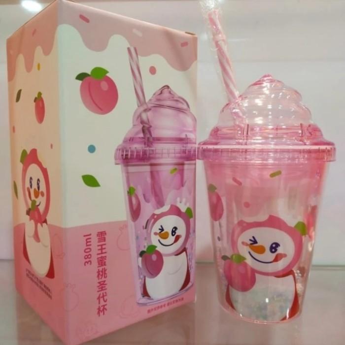Gambar aayee!! Mixue Gelas Minum 380ml - Tumbler Model Ice Cream - Pink dari Aryasa5 undefined Tokopedia