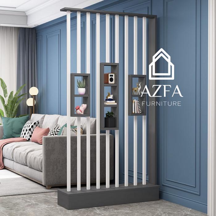 Gambar Partisi Ruangan Kayu Minimalis | Pembatas Ruangan Modern | AZF.007 - 120 x 20 x 200 - 120 x 20 x 200 dari TAMAN LANGIT IND undefined Tokopedia