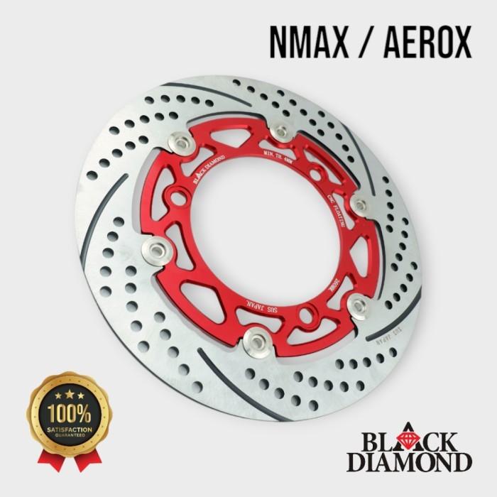 Gambar Black Diamond - Disc Brake 260mm Old NMAX New NMAX Connected Floating Twotone Piringan Cakram Depan - Hitam dari Black Diamond Official Store undefined Tokopedia
