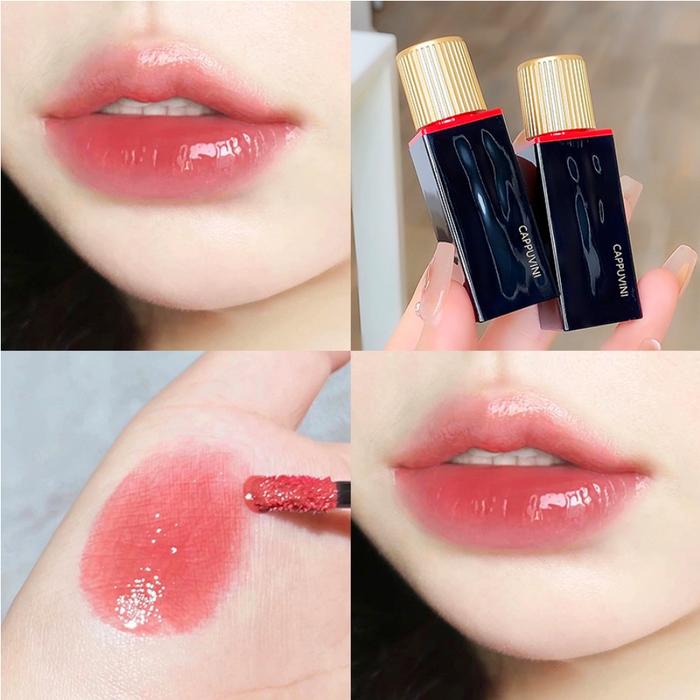 Gambar CAPPUVINI Lip Glaze Matte Watery Lipstick Velvet Waterproof Tahan Lama XX205 - #01 dari Mapol_store undefined Tokopedia