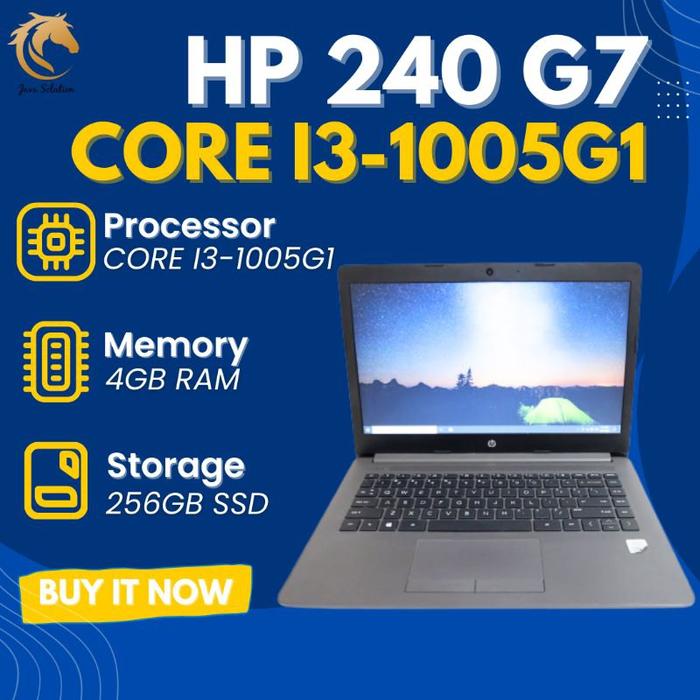 Intel Core I3 1005g1 Hp 240 G7 Ssd HP 240 G7 Celeron®️ Dual-Core