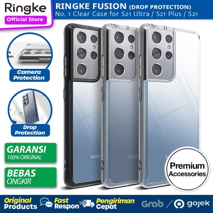 Jual Ringke Fusion Case Samsung Galaxy S21 Ultra S21 Plus Soft