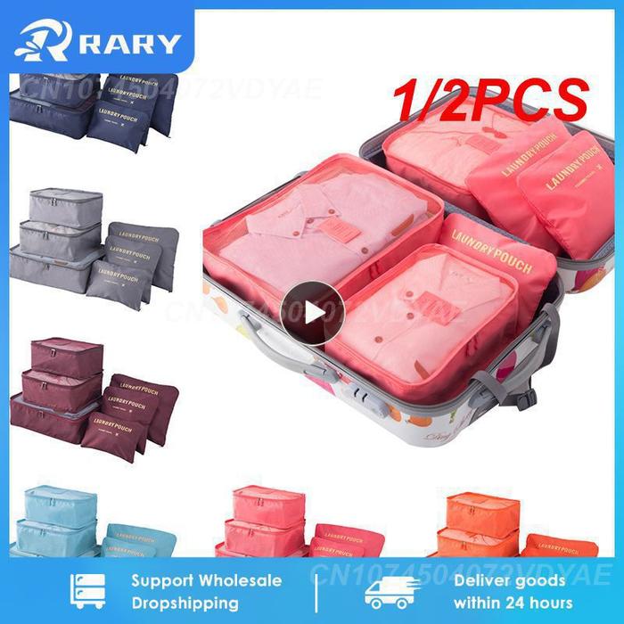 Jual 1/2PCS Travel Storage Bag Set for Clothes Tidy Organizer