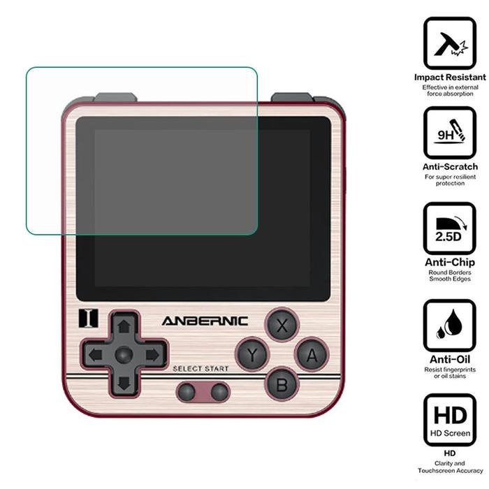 Jual Tempered Glass Protector Cover For ANBERNIC RG280V Portable