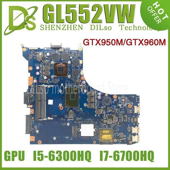 Jual YNS GL552VW Laptop Motherboard For ASUS ROG GL552VX GL552VXK