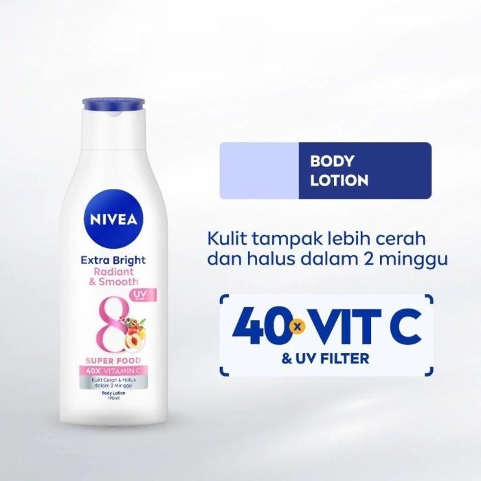 Gambar NAJMU - NIVEA Body Lotion Extra White & Sun Protection 100ml-200ml - Radiant Smooth, 100ml dari kamiabeauty undefined Tokopedia