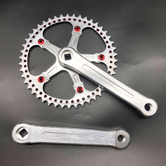 Bicycle Crankset Lasco Crankset Review Crank Sepeda Fixie Lasco