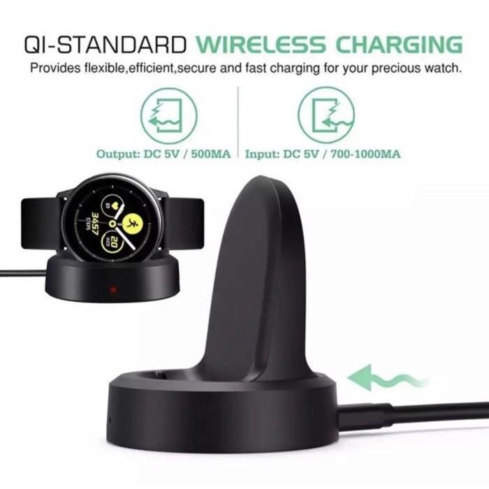 Jual QD771 Terlaris Wireless Charger Dock Samsung Gear S2 S3