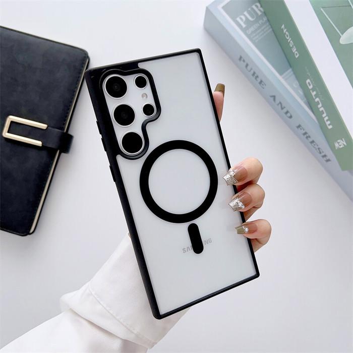 Gambar Magsafe Magnetic Wireless Charging Case Samsung S25 / S25 Plus / S25 Ultra Acrylic Black Edition - SAM S25 - SAM S25 ULTRA dari Nazwashop14 undefined Tokopedia