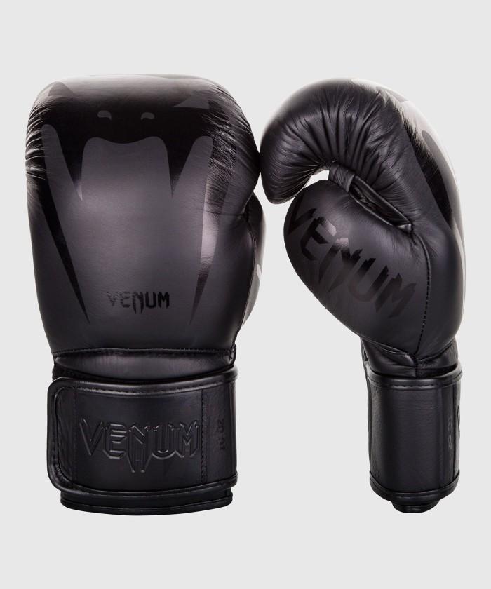 Gambar PREMIUM Venum Giant 3.0 Boxing Gloves - Nappa Leather - Black/Black - 10 dari Yoongi Glass Temp undefined Tokopedia
