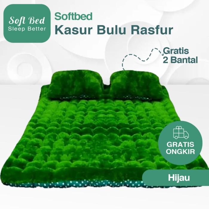 Gambar Kasur Gender/Kasur Bulu Rasfur - Hijau dari Tidur Lembut undefined Tokopedia