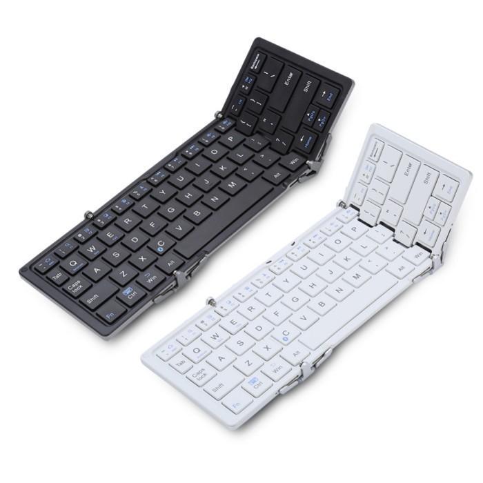 Gambar HB066 - Universal Portable Mini Wireless Foldable Bluetooth Keyboard dari Tanaga Online Shop undefined Tokopedia