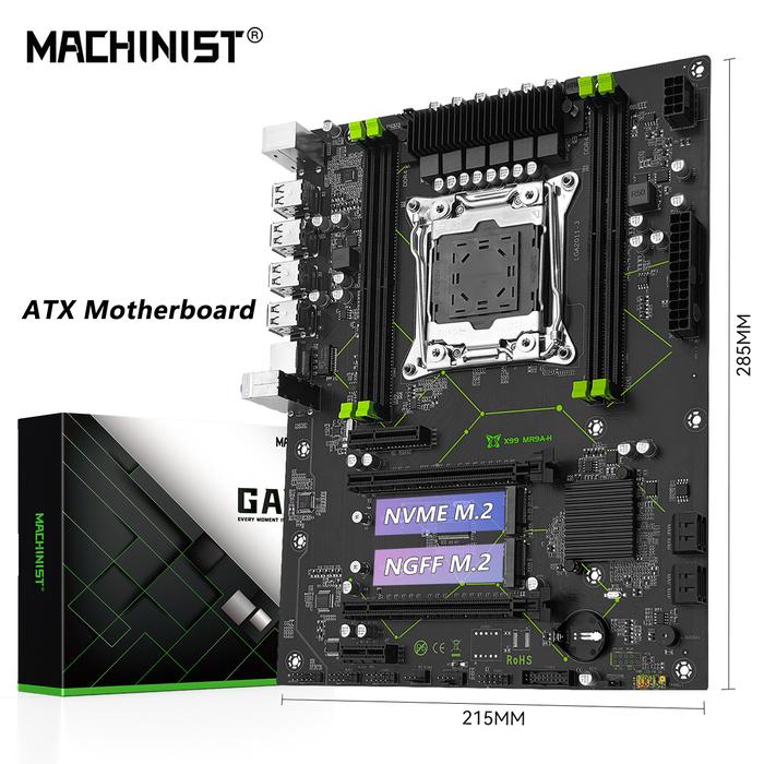X99 Mainboard Nvme Support Machinist X99 Mr9a-h Motherboard