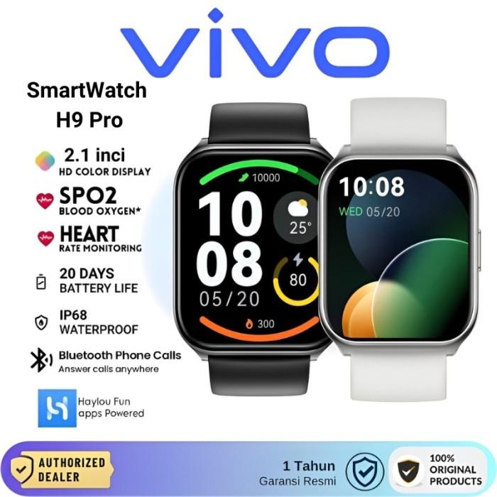 Jual TERLARIS 100%ORIGINAL VIVO SMARTWATCH H9 HD TOUCH