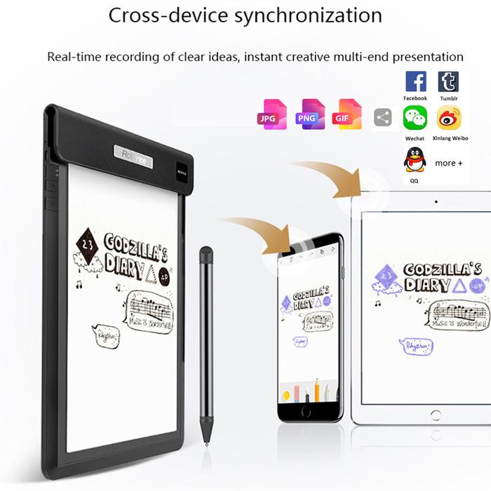 Jual ROYOLE Bluetooth Digital Writing Pad A5 Size Smart Notebook