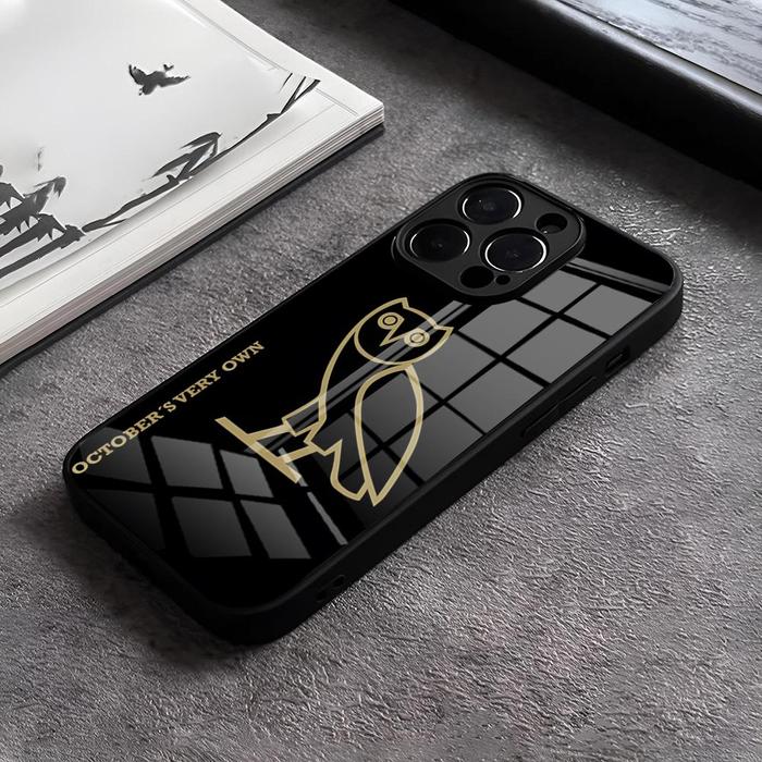 Jual O-OVO-Cool-D-Drake Phone Case Tempered Glass For IPhone 16
