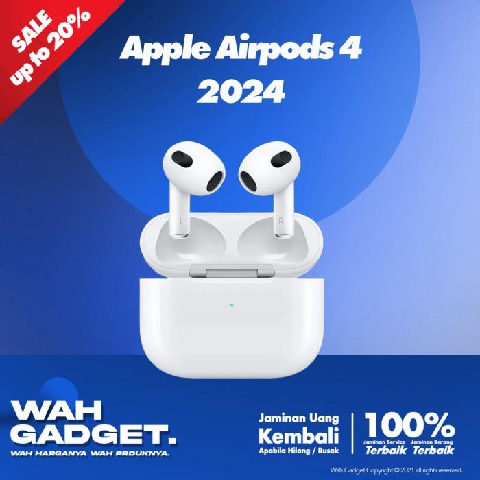 Terlaris New Apple Airpods 2024 4th Gen Air Pods Garansi Tahun