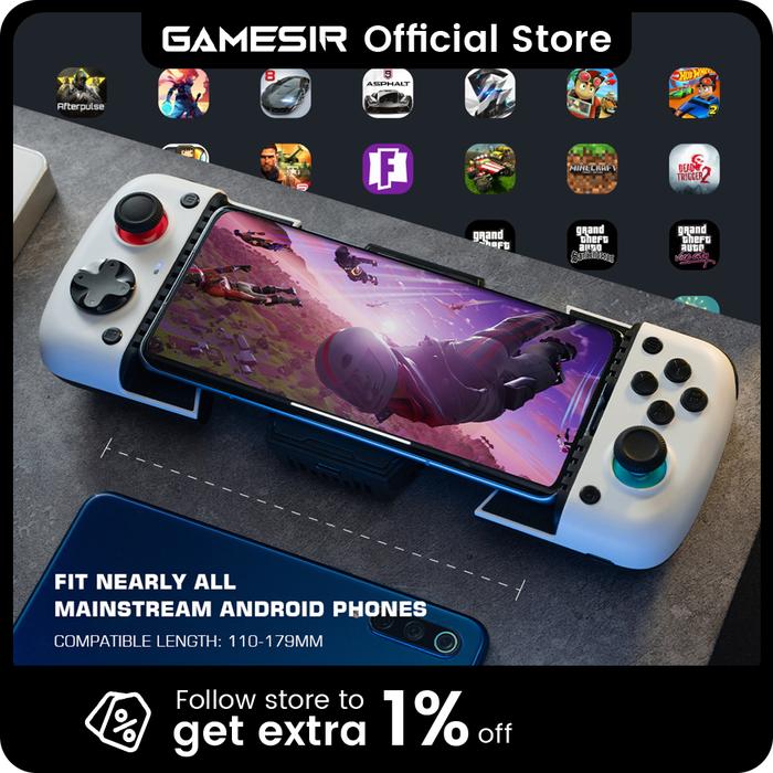 Jual GameSir X3 Mobile Phone Gamepad with Cooling Fan for Cloud