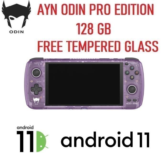 Gambar AYN Odin Pro 8GB 128GB Android Snapdragon Handled Portable Video Game - Purple dari Tanaga Online Shop undefined Tokopedia