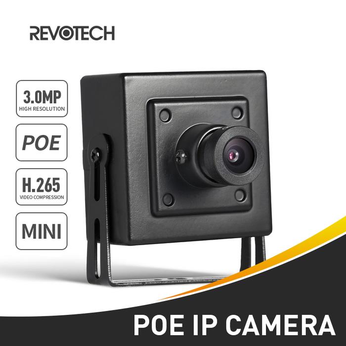 Gambar Revotech Mini Type IP Camera H.265 POE HD 3MP Indoor Security ONVIF P2P CCTV System Video Surveillance Cam dari Phanuel undefined Tokopedia