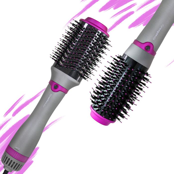 Jual Replaceable Head Hair Dryer Hot Air Brush Styler Volumizer