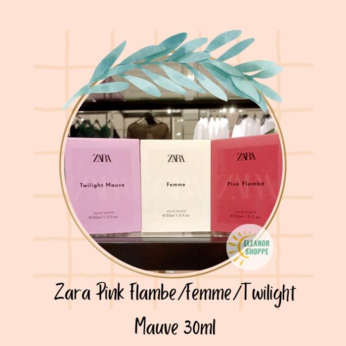 Parfum Cewek Zara Pink Flambe Twilight Mauve Femme Original Edt 30ml