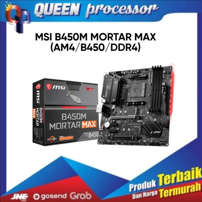 Msi B450 Mortar Mortar Max B450m B450M Mortar Max Socket AM4 AMD - Main Image