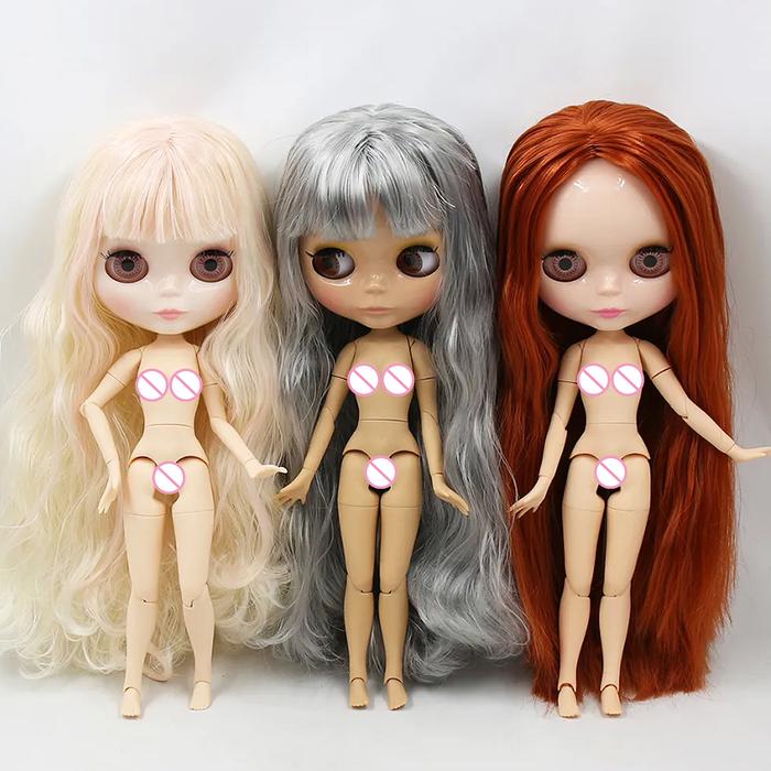 Gambar ICY DBS Blyth Doll 19 Joints Body 30CM Doll Matte/Glossy Face Doll with Extra Hands DIY Toy for Girls dari efall storest undefined Tokopedia