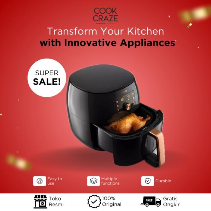 Airfryer Hd9860 Philips Xxl Airfryer Digital Philips Hd9860