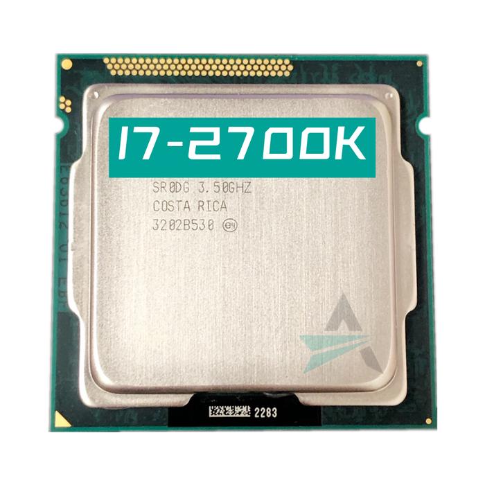 Intel Core i7???2700?K sr0dgデスクトップCPUプロセッサーlga1155?8?M