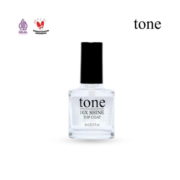 Gambar Tone Top Coat and Base Coat | Cat Kuku Mengkilap | Alas Kutek | Nail Polish | Nail Art Kit Cat Kuku - Top Coat dari Tone Official undefined Tokopedia