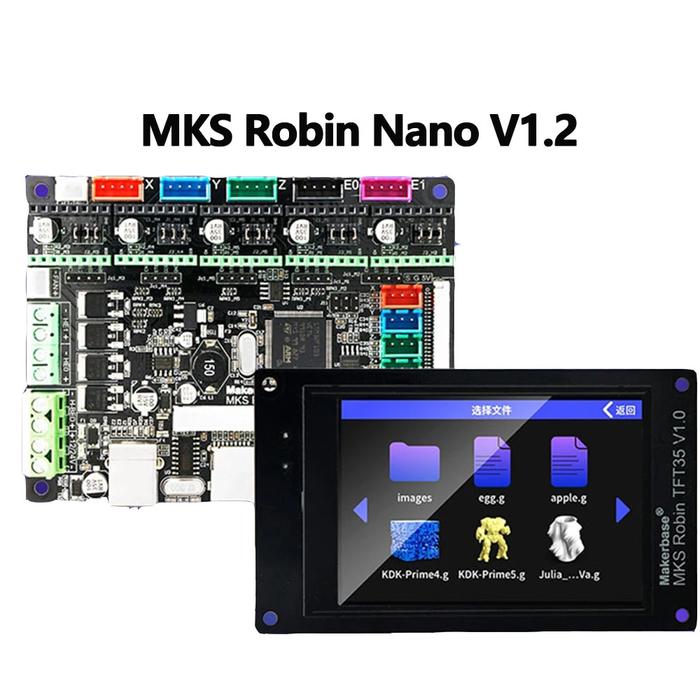 Gambar 3D Printer Control Board STM32 MKS Robin Nano Board V1.2/V3.1 Motherboard (Support Marlin2.0) Support 3.5 Inch Touch Screen dari tklya undefined Tokopedia