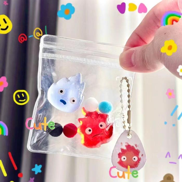 Gambar Calcifer From Howl's Moving Castle series Taba Squishy - C.Small 2pcs dari Not You Store shooop undefined Tokopedia