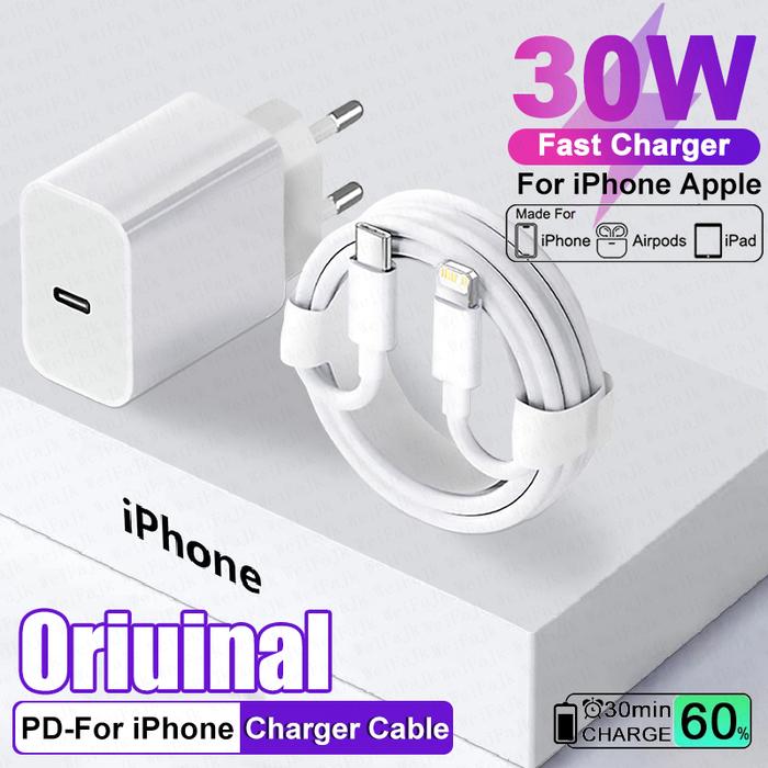 Jual NEW For Apple Original 30W Quick Charger For iPhone 11 13 12