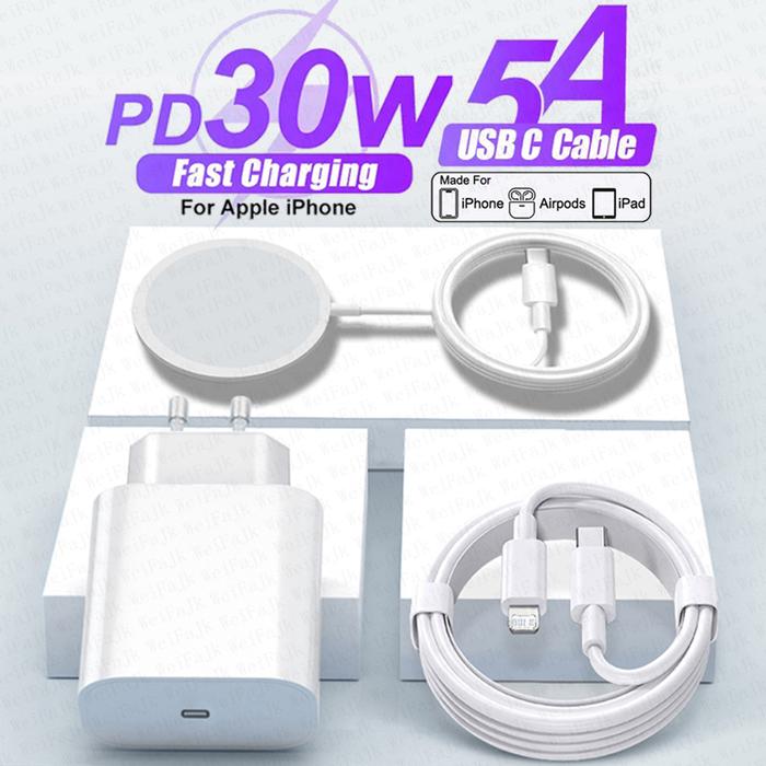 Jual For Apple Magsafes Wireless Charger For iPhone 15 14 13 12 11