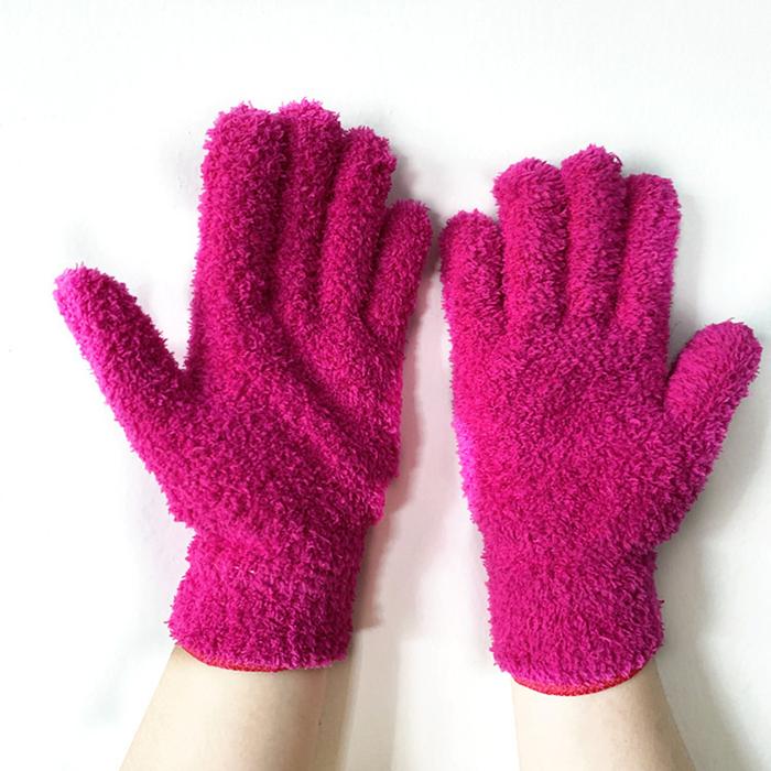 Jual Microfiber Cleaning Glove Car Detailing Dust Removal Wash