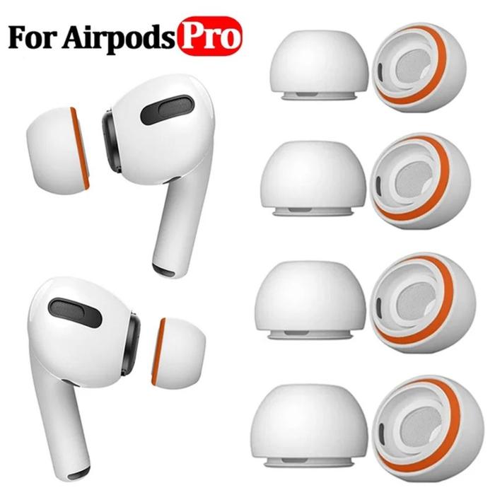 Jual new memory foam ear tips silicone headphone earphone earpads