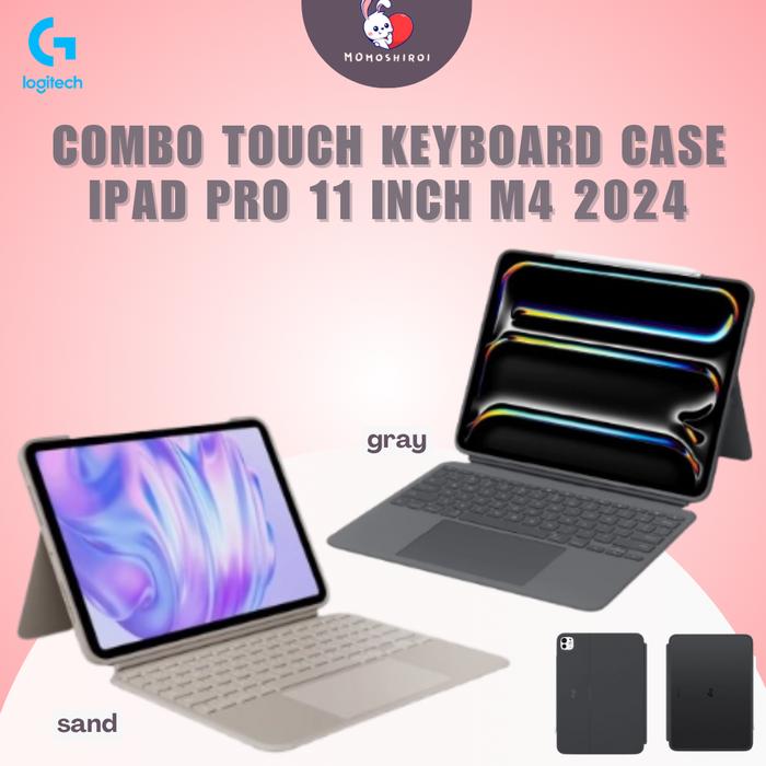 Jual iPad Pro 11 inch M4 2024 Logitech Combo Touch Keyboard Case