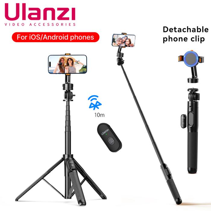 Jual ulanzi sk-05 magsafe selfie stick tripod with bluetooth
