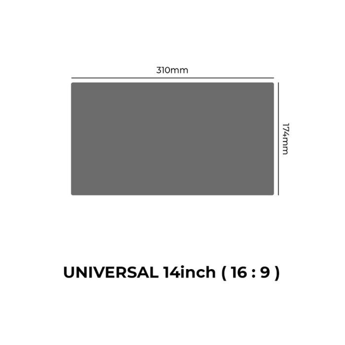 Gambar Laptop 13 14 15 inch 16:9 / 16:10 Privacy Screen Protector Anti Spy Removable Filter Guard Anti Glare Anti-peeping for Asus Dell HP Acer Huawei Advan BEST SELLER - 14" (16:9) dari idikcell undefined Tokopedia