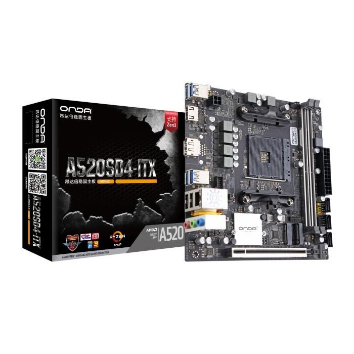 Jual A520 Motherboard Mini-ITX A520SD4-ITX-W AM4 Motherboards for