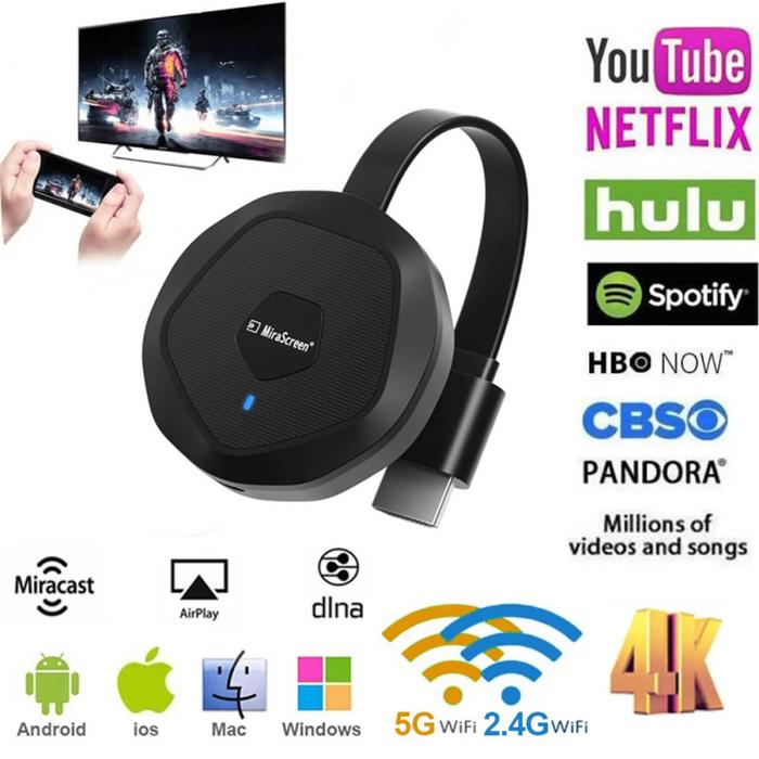Jual TV Stick Mirascreen G28 Wireless 4G 5G Wifi Display Receiver