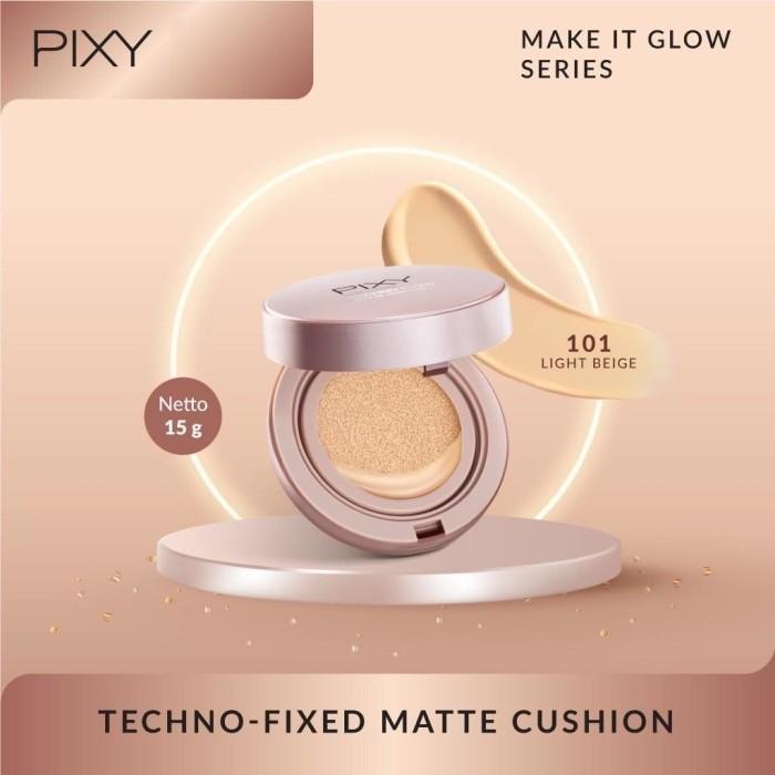 Gambar KAMIA - PIXY Make It Glow Techno Fixed Matte Cushion | Cushion Matte - 201NeutralBeige dari kamiabeauty undefined 5 Tokopedia