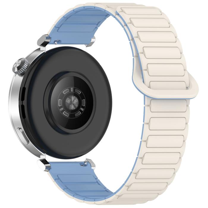 Gambar BEAM20 Magnet Strap 20mm for Amazfit GTS 2 3 4 E Mini Active/ Bip U S Lite/ Galaxy Watch 7 6 5/ Huawei GT 42mm dll (Tali Jam Magnetic 20 MM) - Cream Blue dari G-Rex undefined Tokopedia