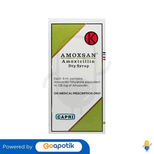 Gambar AMOXSAN 125 MG/5 ML DRY SYRUP 60 ML dari Apotek Kosambi By GoApotik undefined Tokopedia