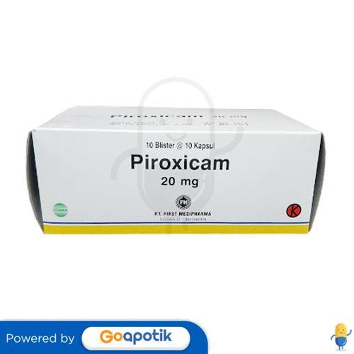 Gambar PIROXICAM FIRST MEDIFARMA 20 MG BOX 100 KAPSUL dari Apotek Kosambi By GoApotik undefined Tokopedia