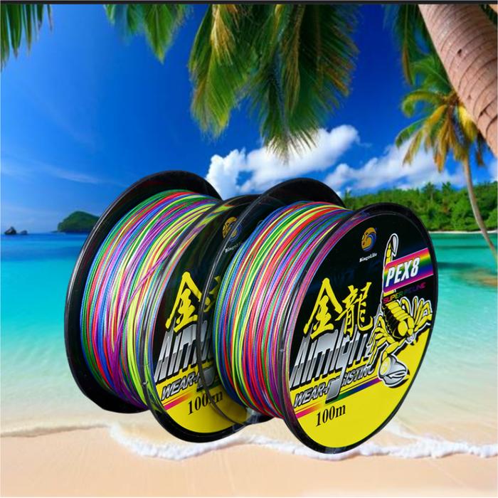 Gambar TERLARIS ORIGINAL BINGOLIFE 100M TALI PANCING PE X4 X8 TAHAN ABRASI WARNA SATU WARNA PER 1 METER 4.8KG~50KG KARPER MEMANCMING IKAN MAS RUMPUT FISHING LINE PROFESIONAL BEST SELLER - x4 0.4# 0.10mm 4.8kg  dari SANCHAEG SPORT undefined Tokopedia