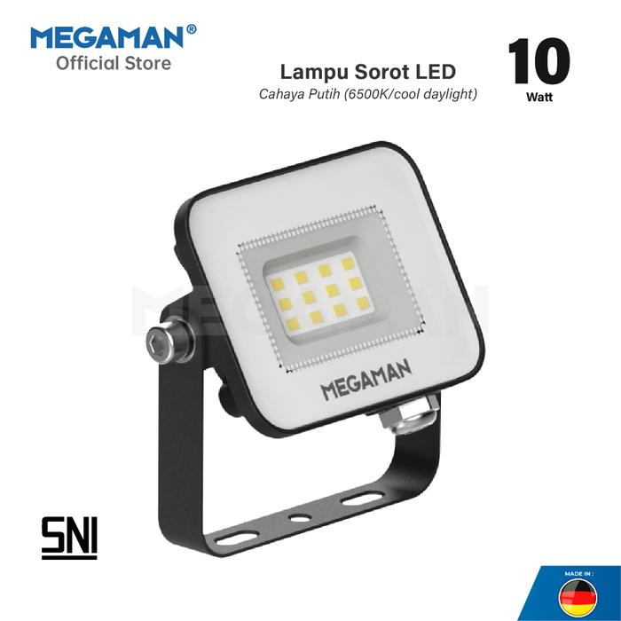 Gambar Lampu Sorot LED FloodLight MEGAMAN ZDL3014 N 10-150W 170～240V 3000K/6500K - 10W, Kuning dari Megaman Indonesia Kota Administrasi Jakarta Utara Tokopedia