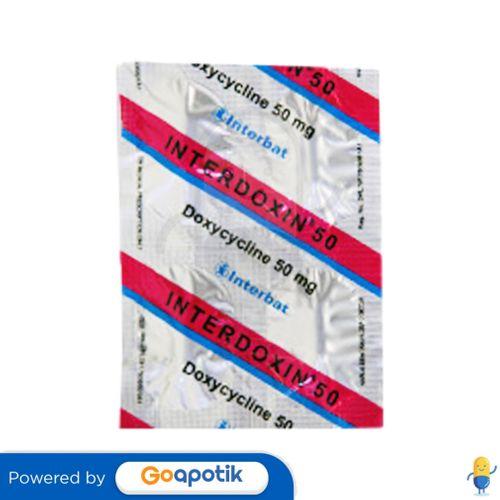 Gambar INTERDOXIN 50 MG STRIP 4 KAPSUL dari Apotek Kosambi By GoApotik undefined Tokopedia